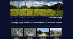 Desktop Screenshot of hillcountryranches.com